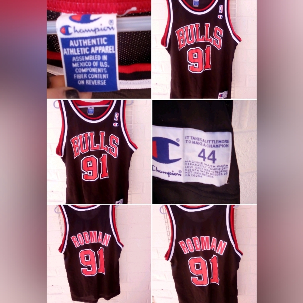 Authentic Vintage 1994 chicago bulls Dennis Rodman jersey
